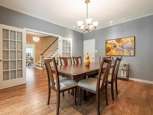 Dining room - 349 Rue Woodcroft, Hudson, QC - Indoor Photo Showing Dining Room