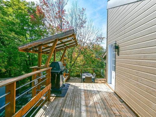 Patio - 439 Ch. Du Roc, Saint-Sauveur, QC - Outdoor With Deck Patio Veranda With Exterior