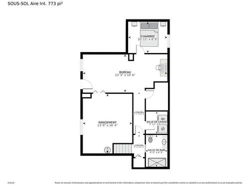 Plan (croquis) - 439 Ch. Du Roc, Saint-Sauveur, QC - Other