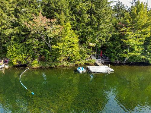 Photo aÃ©rienne - 670 Ch. Blackburn, Val-Des-Monts, QC - Outdoor With Body Of Water