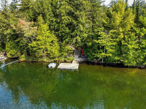 Photo aÃ©rienne - 670 Ch. Blackburn, Val-Des-Monts, QC - Outdoor With Body Of Water