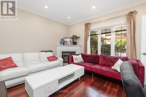 60 Nappa Street, Richmond Hill, ON - Indoor Photo Showing Living Room With Fireplace