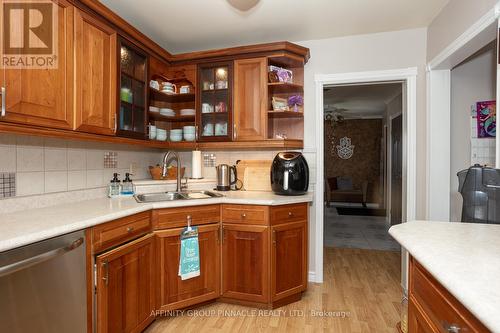 291 Angeline Street N, Kawartha Lakes (Lindsay), ON - Indoor Photo Showing Kitchen With Double Sink