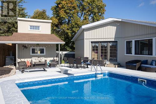 291 Angeline Street N, Kawartha Lakes (Lindsay), ON - Outdoor With In Ground Pool With Deck Patio Veranda