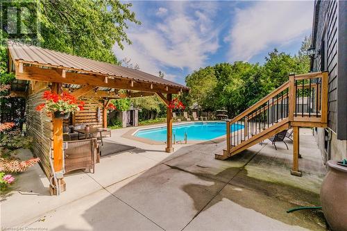 48 Templar Court, Cambridge, ON - Outdoor With In Ground Pool