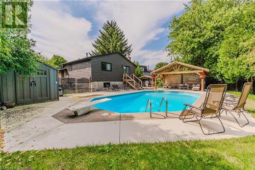 48 Templar Court, Cambridge, ON - Outdoor With In Ground Pool