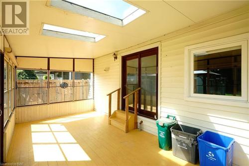 Sunroom - 27 Barton Street, St. Catharines, ON -  With Exterior