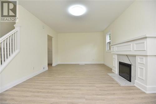 26 Highcliffe Avenue, Hamilton, ON - Indoor Photo Showing Other Room With Fireplace