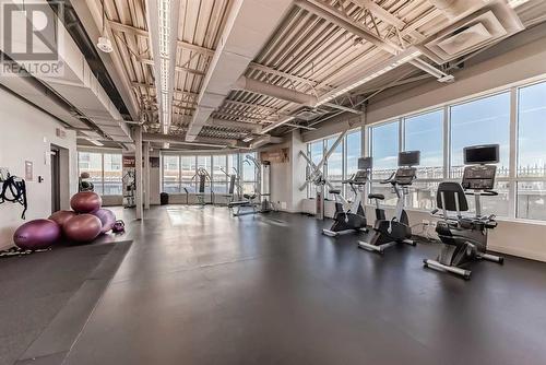 906, 32 Varsity Estates Circle Nw, Calgary, AB - Indoor Photo Showing Gym Room