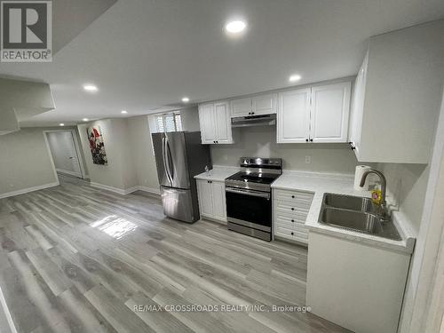 1538 Amberlea Road, Pickering, ON - Indoor Photo Showing Kitchen With Stainless Steel Kitchen With Double Sink