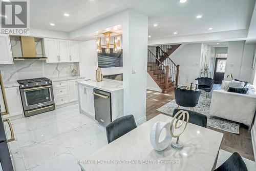 10 Tozer Crescent, Ajax, ON - Indoor Photo Showing Kitchen With Stainless Steel Kitchen With Upgraded Kitchen