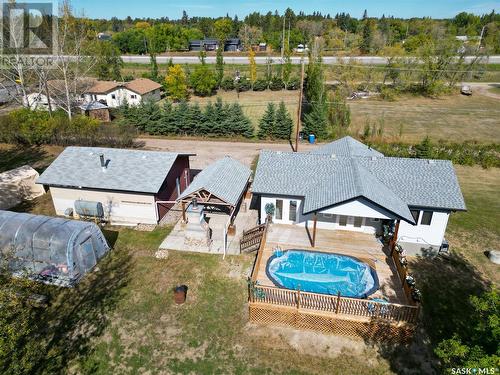 640 8Th Street Nw, Prince Albert, SK - Outdoor With Above Ground Pool