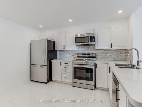 1201-1101 Steeles Ave W, Toronto, ON - Indoor Photo Showing Kitchen With Stainless Steel Kitchen With Double Sink