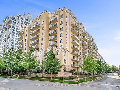 702-12 Rean Dr, Toronto, ON - Outdoor With Balcony With Facade