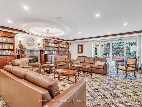 702-12 Rean Dr, Toronto, ON - Indoor Photo Showing Living Room