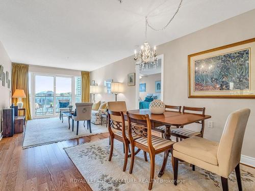 702-12 Rean Dr, Toronto, ON - Indoor Photo Showing Dining Room