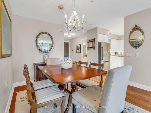 702-12 Rean Dr, Toronto, ON - Indoor Photo Showing Dining Room