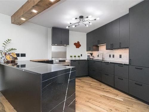 204-225 Belleville St, Victoria, BC - Indoor Photo Showing Kitchen