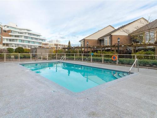 204-225 Belleville St, Victoria, BC - Outdoor With In Ground Pool