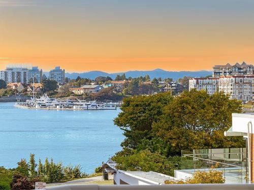 204-225 Belleville St, Victoria, BC - Outdoor With Body Of Water With View