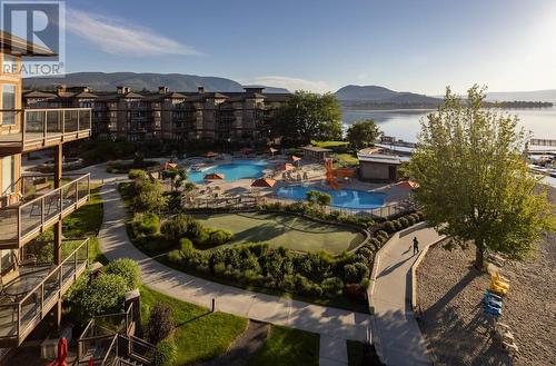 4205 Gellatly Road Unit# 436, West Kelowna, BC - Outdoor With Body Of Water With In Ground Pool With View