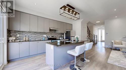 57 Klein Way, Whitby, ON - Indoor Photo Showing Kitchen With Upgraded Kitchen