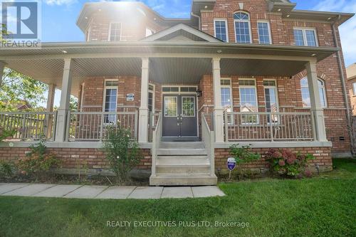 142 George Robinson Drive, Brampton, ON - Outdoor With Deck Patio Veranda With Facade