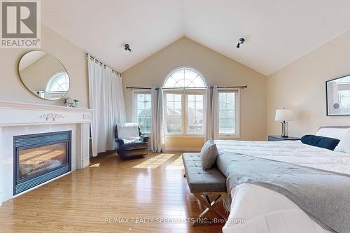 5 Rangeland Road, Brampton (Sandringham-Wellington), ON - Indoor Photo Showing Bedroom With Fireplace