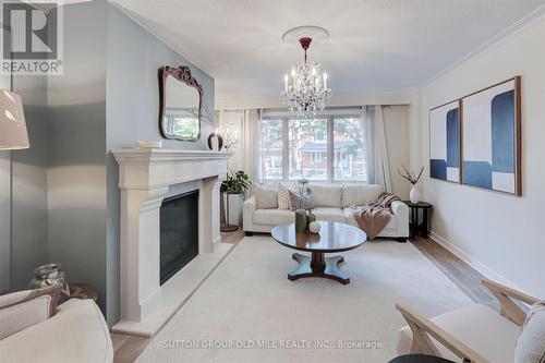 60 Carrick Avenue, Toronto, ON - Indoor Photo Showing Other Room With Fireplace