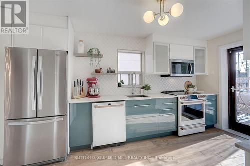 60 Carrick Avenue, Toronto, ON - Indoor Photo Showing Kitchen With Upgraded Kitchen