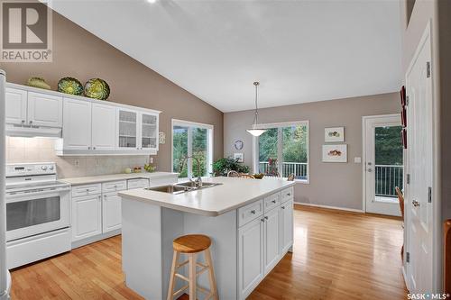 114 801 Heritage Crescent, Saskatoon, SK - Indoor Photo Showing Kitchen With Double Sink