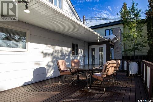 1414 Lorne Avenue, Saskatoon, SK - Outdoor With Deck Patio Veranda With Exterior