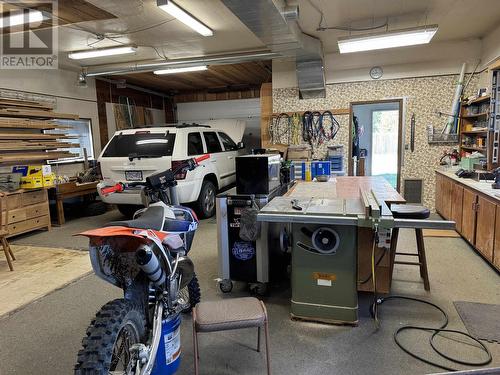 2208 Grebe Drive, Williams Lake, BC - Indoor Photo Showing Garage