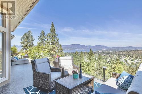 4822 Carmel Crescent, Kelowna, BC - Outdoor With Deck Patio Veranda With Exterior