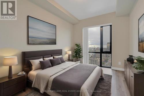 1814 - 15 Queen Street S, Hamilton, ON - Indoor Photo Showing Bedroom