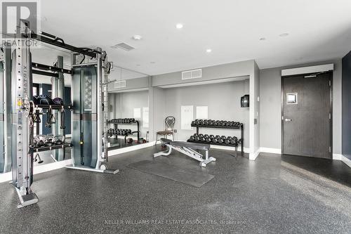 1814 - 15 Queen Street S, Hamilton, ON - Indoor Photo Showing Gym Room