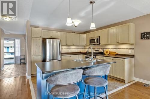 270 Bowen Drive, Peterborough (Northcrest), ON - Indoor Photo Showing Kitchen With Double Sink