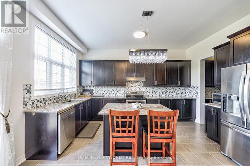 509 Clifford Perry Place, Newmarket, ON - Indoor Photo Showing Kitchen With Stainless Steel Kitchen With Upgraded Kitchen