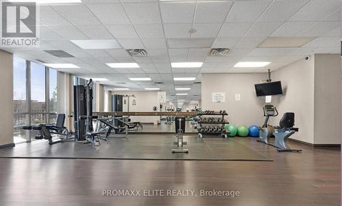 907 - 1 Michael Power Place, Toronto (Islington-City Centre West), ON - Indoor Photo Showing Gym Room