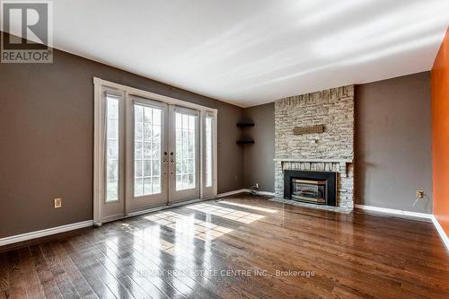 38 Montcalm Place, Brampton, ON - Indoor Photo Showing Living Room With Fireplace