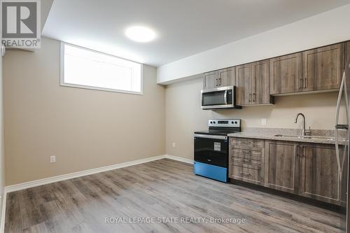 B - 183 Rykert Street, St. Catharines, ON - Indoor Photo Showing Kitchen With Double Sink