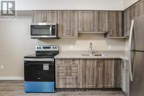 B - 183 Rykert Street, St. Catharines, ON - Indoor Photo Showing Kitchen With Double Sink