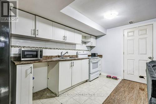 100 Sullivan Drive N, Ajax, ON - Indoor Photo Showing Kitchen With Double Sink