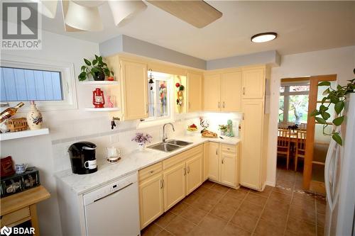 17 Briarwood Crescent, Belleville, ON - Indoor Photo Showing Kitchen With Double Sink