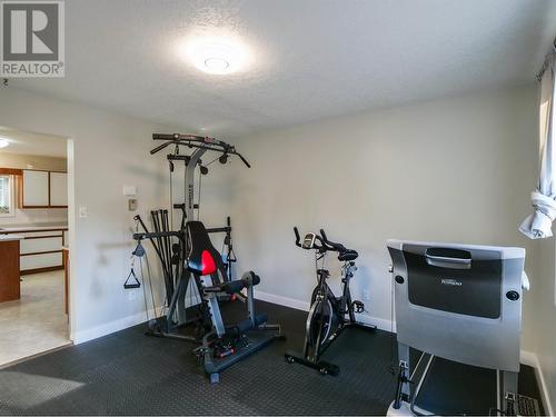 2927 Belcarra Road, Quesnel, BC - Indoor Photo Showing Gym Room