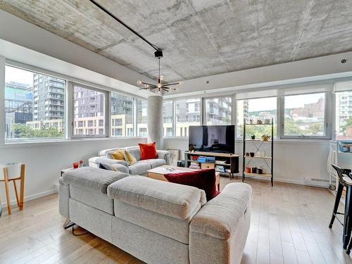 Salon - 508-2117 Rue Tupper, Montréal (Ville-Marie), QC - Indoor Photo Showing Living Room