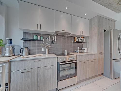 Kitchen - 508-2117 Rue Tupper, Montréal (Ville-Marie), QC - Indoor Photo Showing Kitchen With Upgraded Kitchen