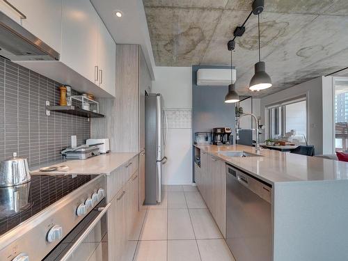 Kitchen - 508-2117 Rue Tupper, Montréal (Ville-Marie), QC - Indoor Photo Showing Kitchen With Upgraded Kitchen