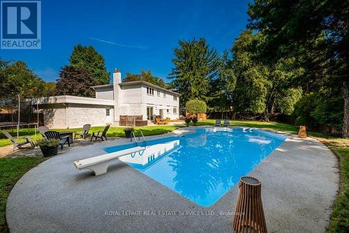 1460 Albion Avenue, Oakville, ON - Outdoor With In Ground Pool With Backyard