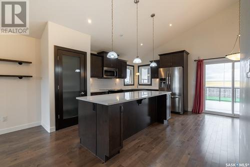 5114 Anthony Way, Regina, SK - Indoor Photo Showing Kitchen With Stainless Steel Kitchen With Upgraded Kitchen